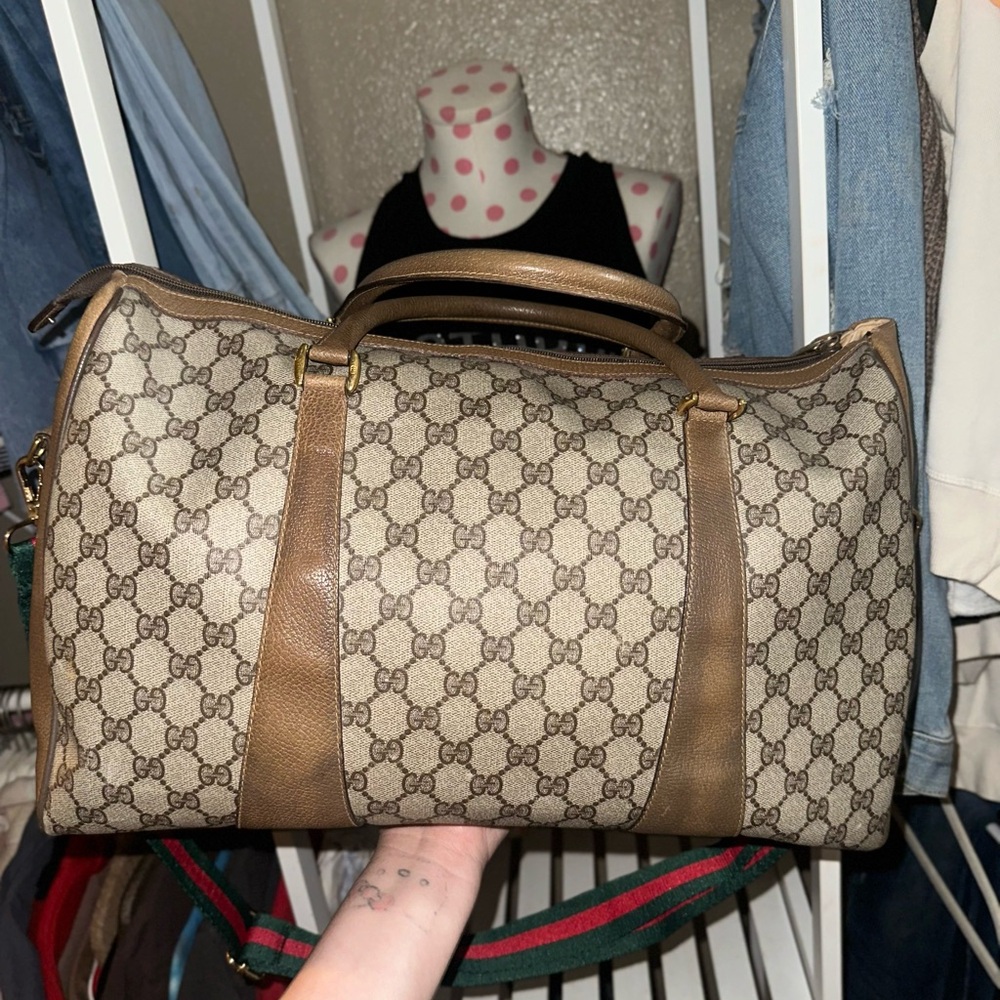Gucci Brown travel bag